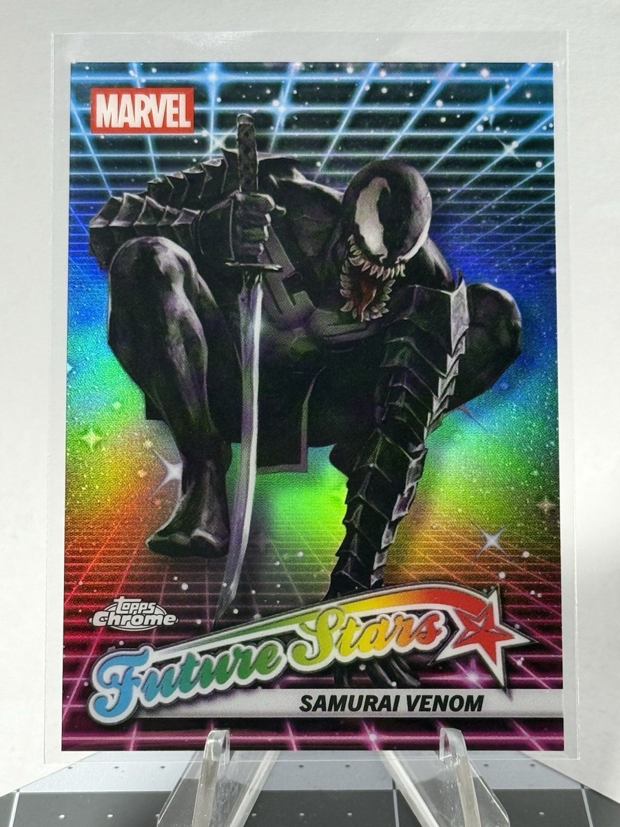 2025 Topps Chrome Marvel Samurai Venom Future Stars Refractor | eBay