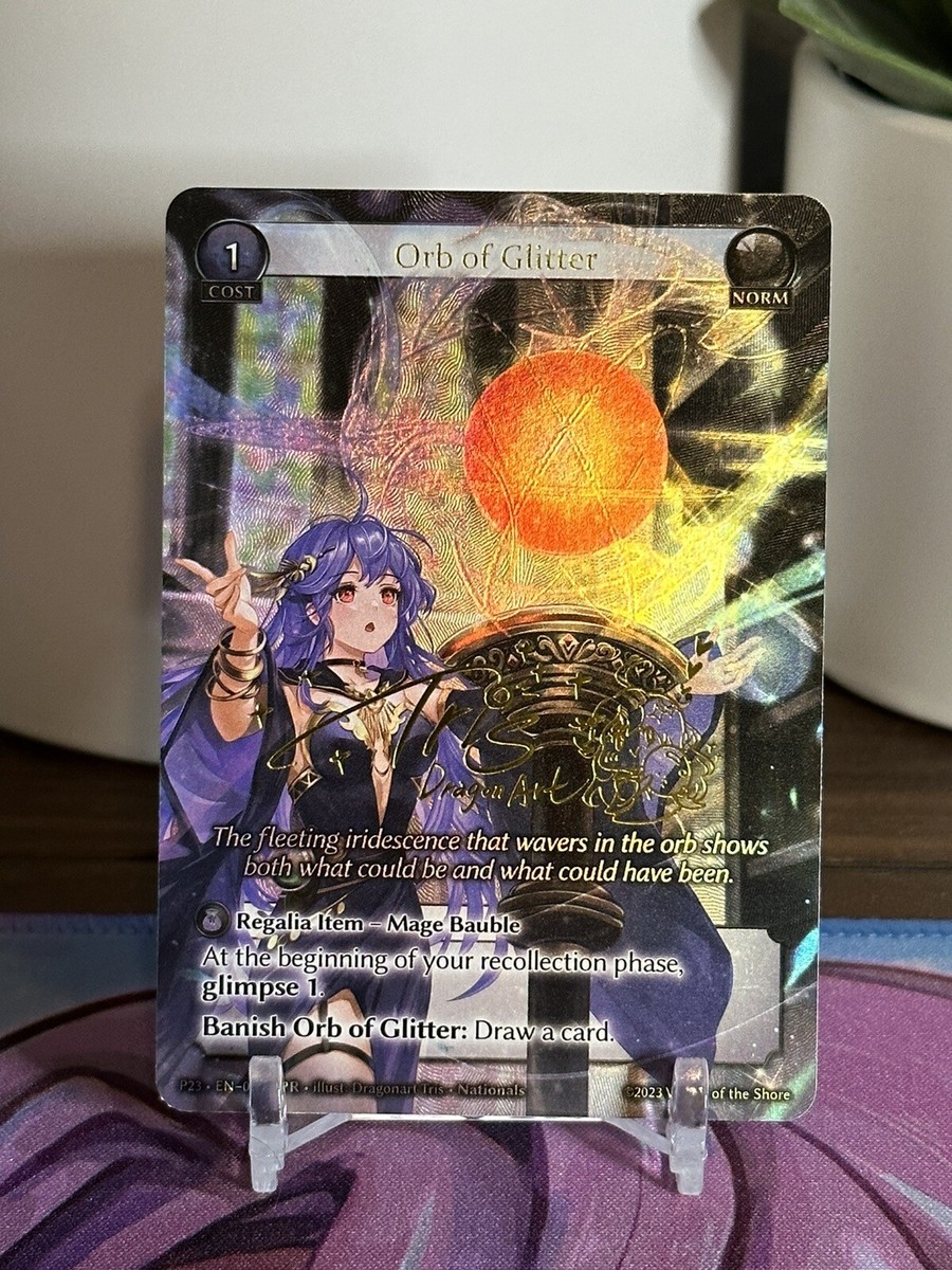 grand archive orb of glitter 限定 PR foil grand archive orb of