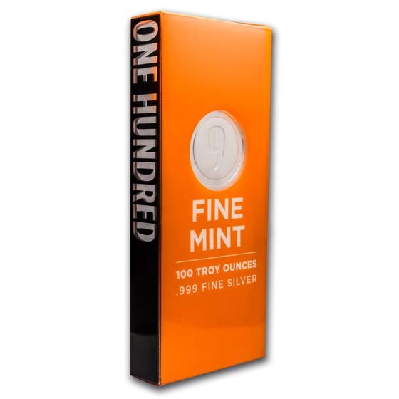 100 oz Silver Bar - 9Fine Mint | eBay