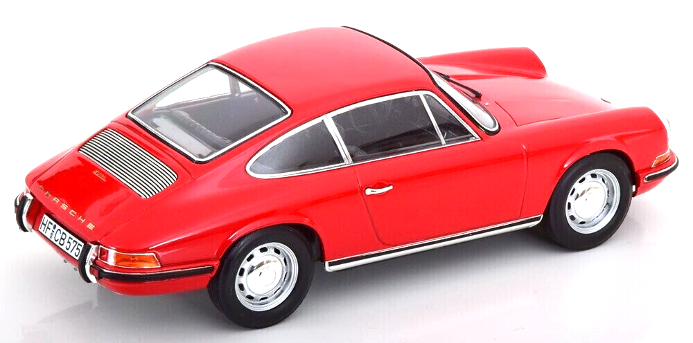 1/18 Porsche 901 911 L Coupe 1968 (Polo Red) Diecast Model Car by