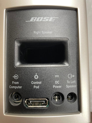 Bose Companion 20 Multimedia Speaker System - Silver for sale