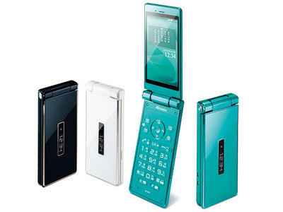 DOCOMO SHARP SH-06G AQUOS KEITAI ANDROID 4.4 FLIP PHONE UNLOCKED