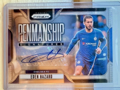 アザール Eden Hazard Prizm auto サイン 2024-25 Panini Premier