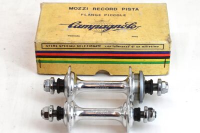 Campagnolo Low Flange Pista Hubs 28 Holes NOS | eBay