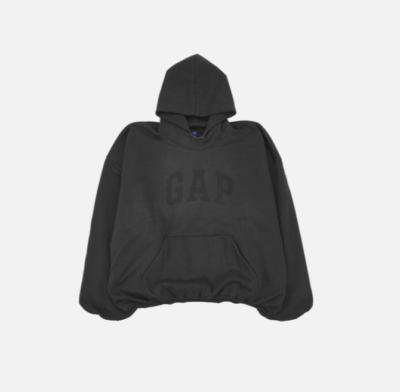 Yeezy Gap Engineered By Balenciaga Dove Hoodie Black 469530-02
