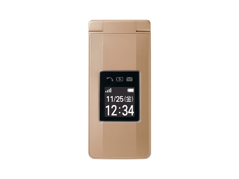 SHARP AQUOS A207SH GOLD KANTAN KEITAI 11 Unlocked Android Flip