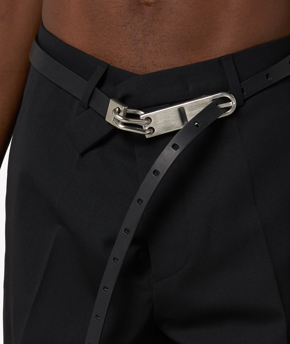 New In Box Rick Owens TECUATL RUNWAY EXTRA LONG! Black Bull Tongue