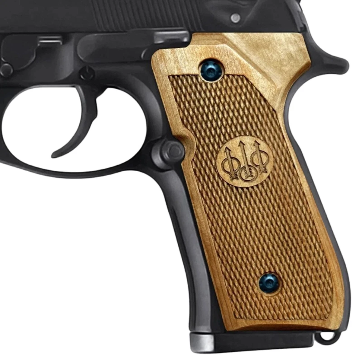 Beretta Wood Grips In Pistol Parts for sale | eBay