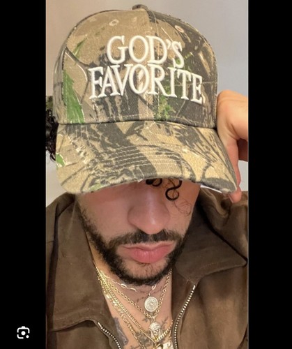 Bad Bunny Hat Praying Prayingg Realtree God's Favorite Hat Brand
