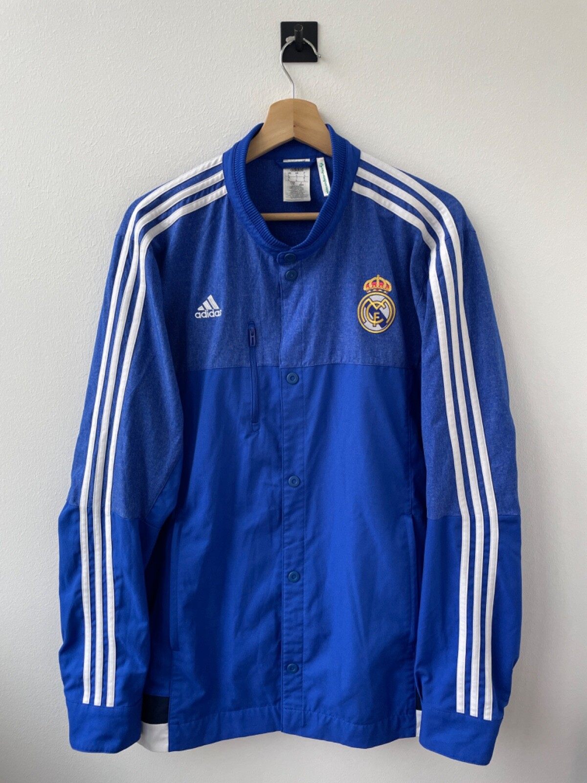 CF REAL MADRID 2014/2015 TRAINING FOOTBALL SOCCER ANTHEM JACKET