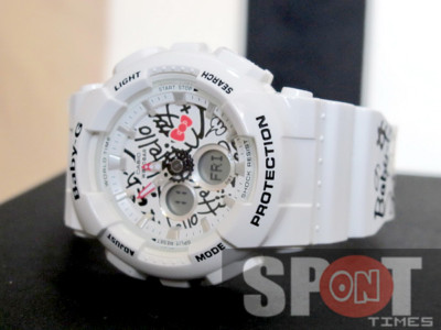 Casio Baby-G x Hello Kitty Limited Edition Ladies Watch BA-120KT-7