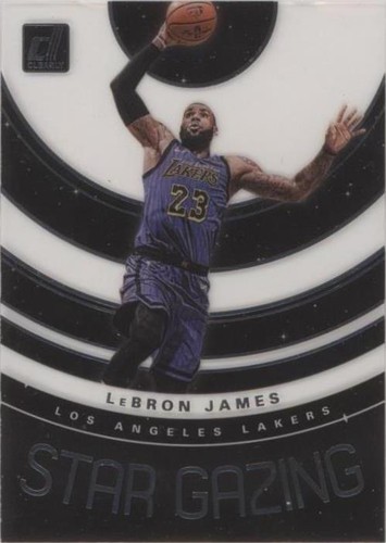 Lebron James 2019-20 Clearly Donruss #20 PSA 9 Mint Lakers Final