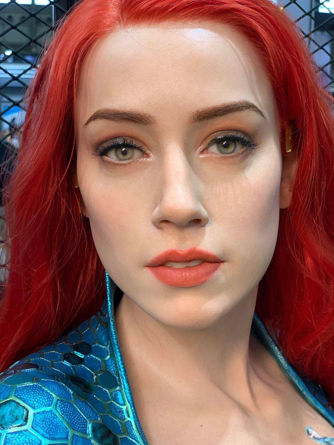 Infinity Studio: Aquaman - Mera (Amber Heard) Life-Size Bust