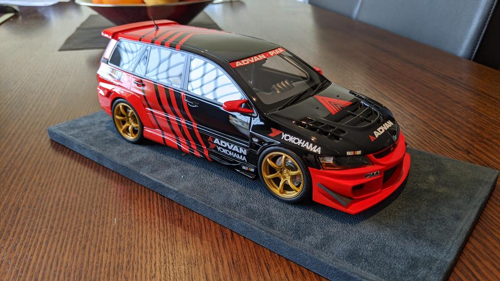 1/18 Engup Lancer Evo IX widebody (Advan) | DiecastXchange Forum