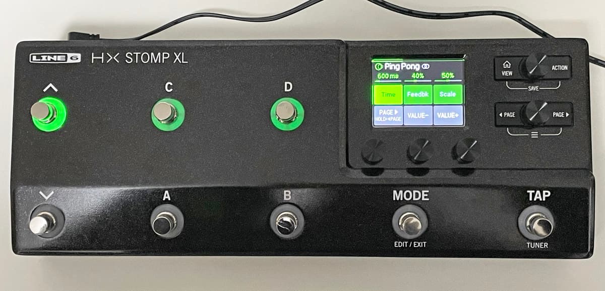 小さくて便利、そして最高の音質》Line 6「HX Stomp XL」【エレキ