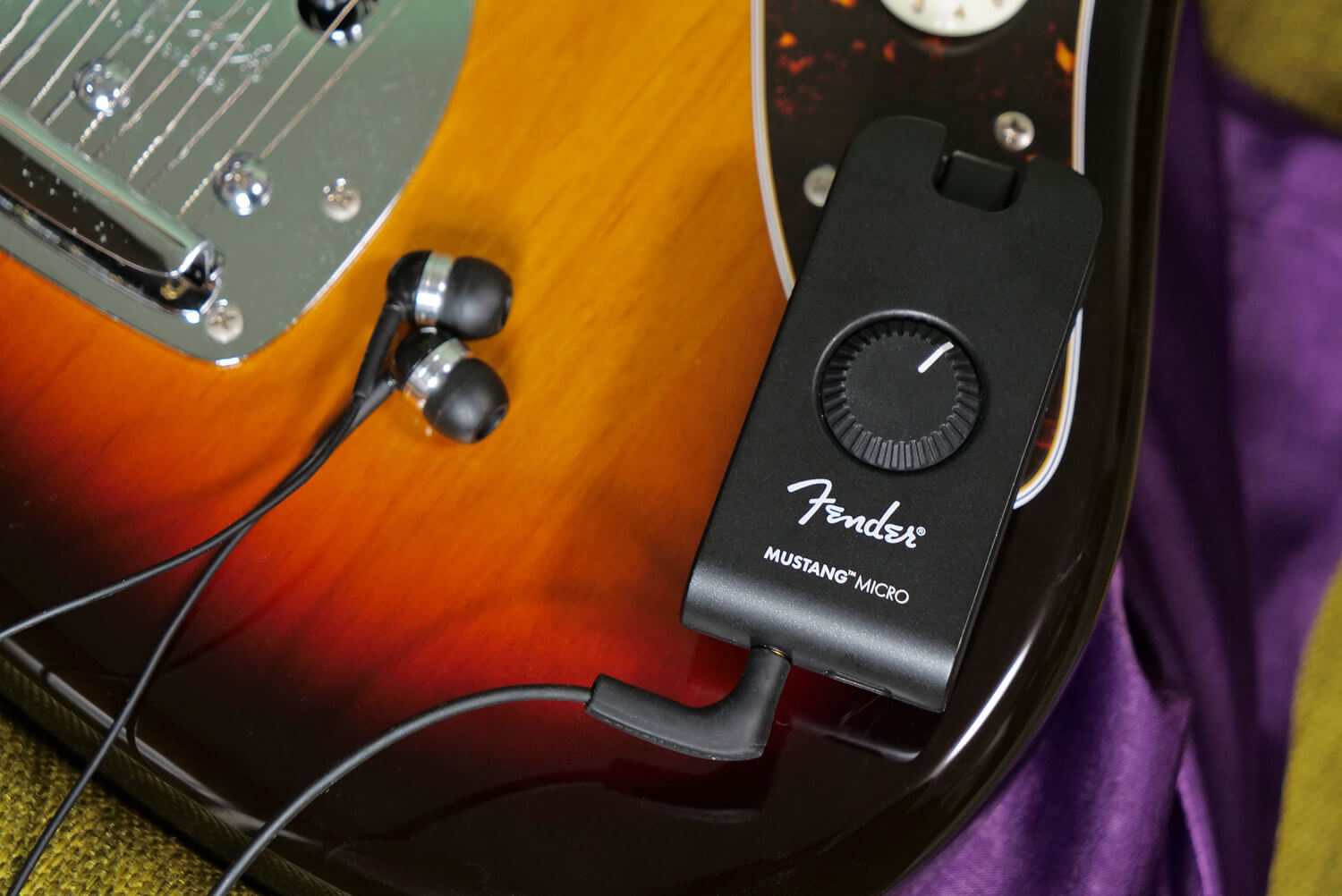 Fender Mustang Micro：超小型で便利なヘッドホンアンプ【エレキギター