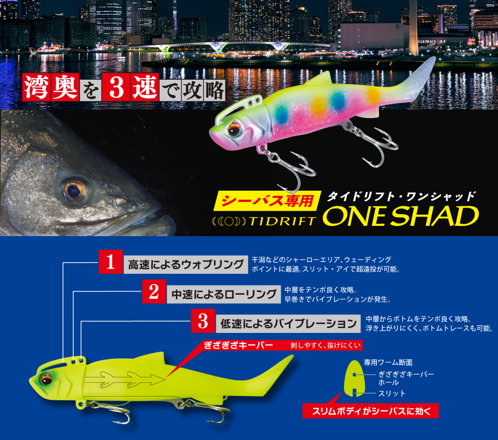 チビ ワンシャッド!!?】食わせ要素をプラス！小さくなったワンシャッド