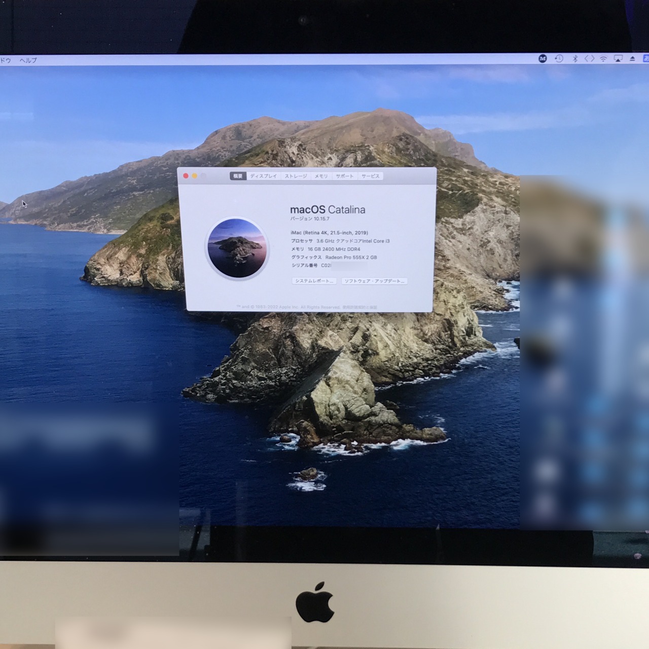 iMac (Retina 4K, 21.5-inch, 2019) 1TB Fusion Drive を 2TB SSDへ換装