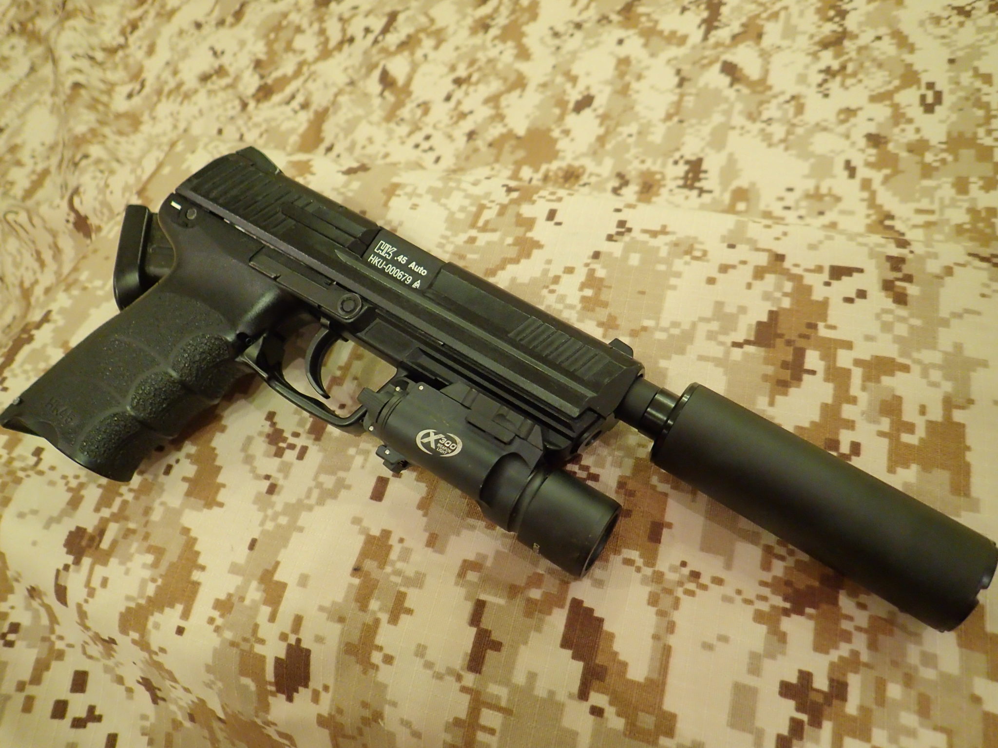 カスタム】東京マルイ HK45を夜戦仕様にするど～ | おのまとぺのサバブロ!!