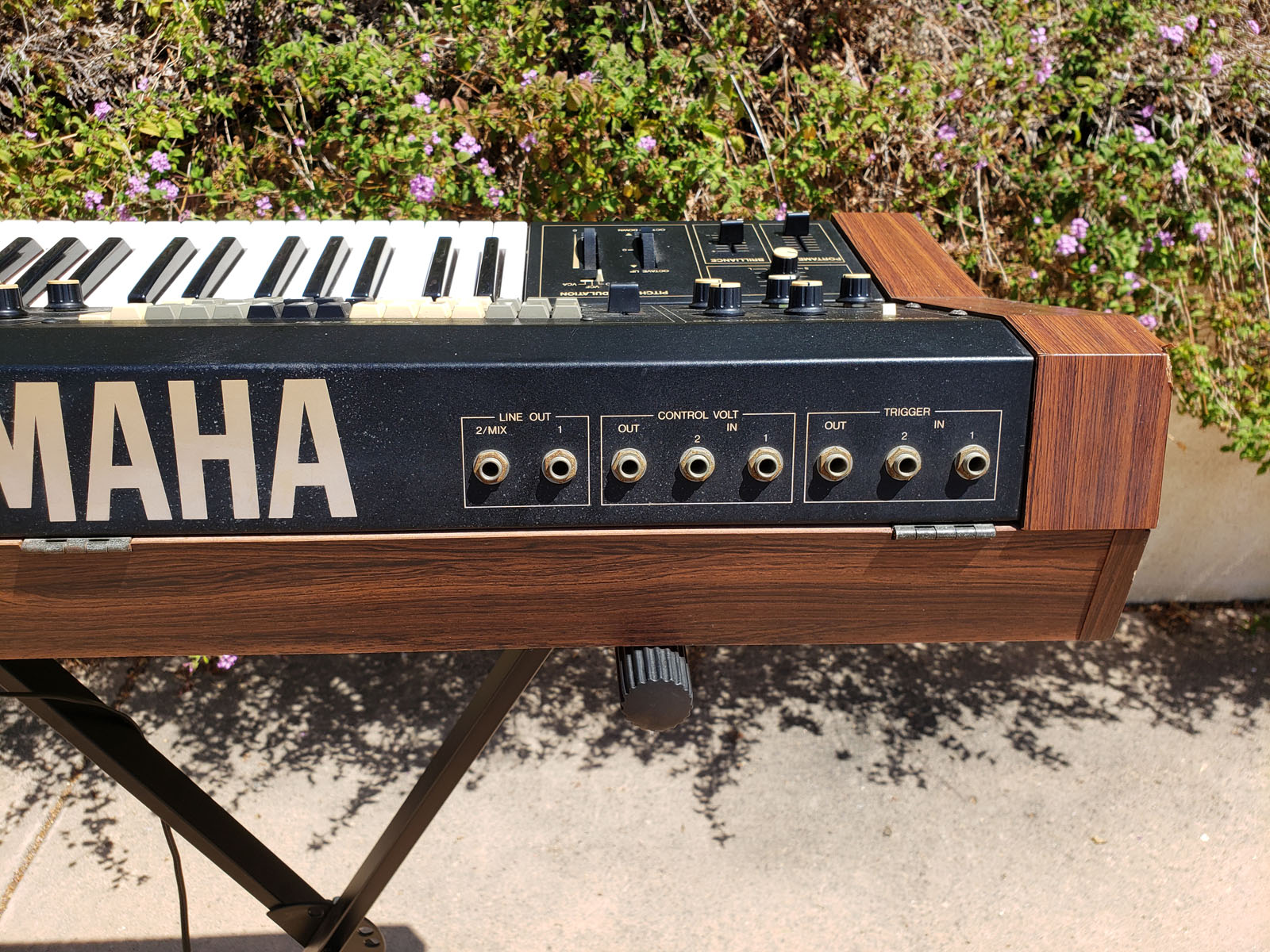 Yamaha CS-15D Dual Channel Vintage Synthesizer Keyboard – Synthchaser