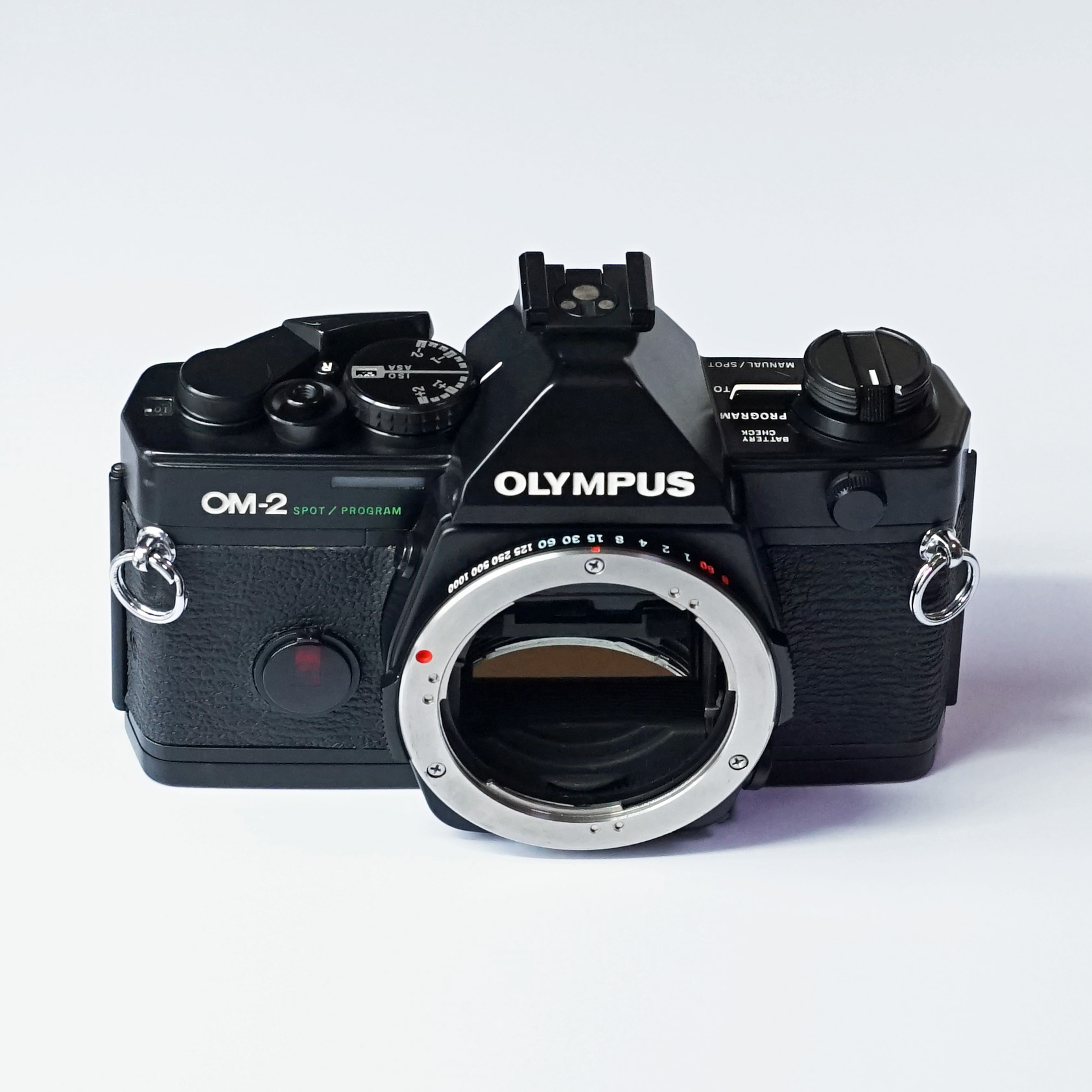 OLYMPUS OM-2 SPOT/PROGRAM ¥24,800（中古 フィルムカメラ 35mm 一眼