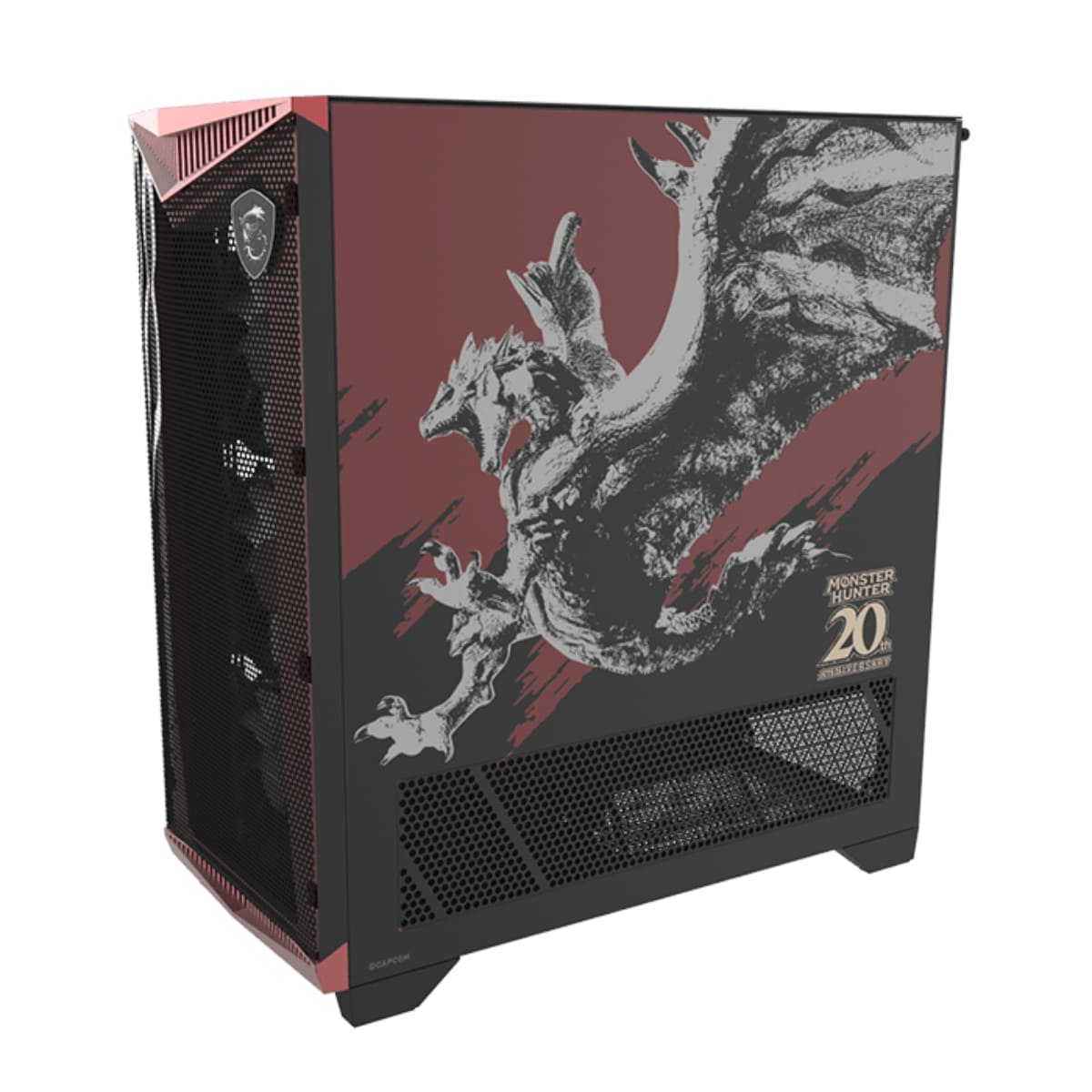 MSI×モンハンコラボデバイスのデザインが公開、マザーボードや
