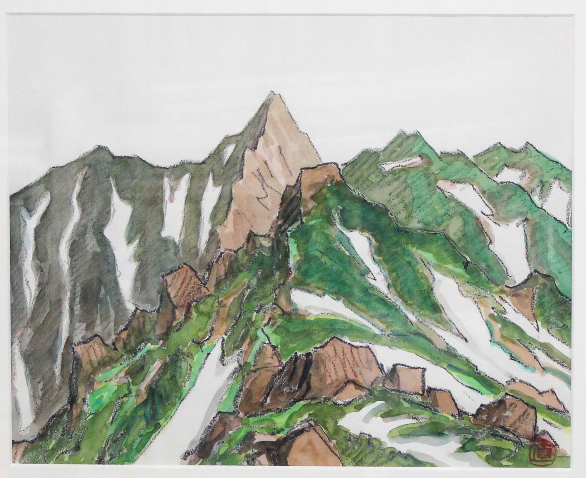 坂本直行 水彩画と油彩画 | 悠久堂書店