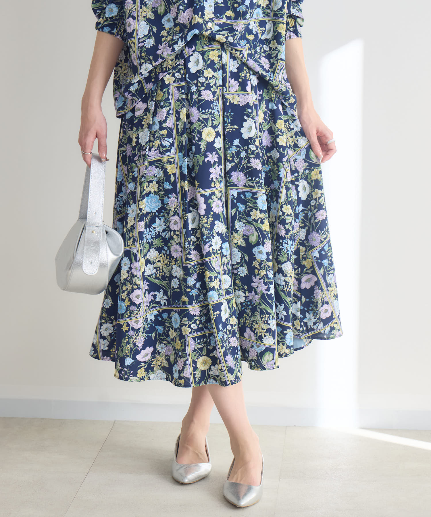 リバイバルアロマプリントスカート / KATHARINE ROSS | IKG crossing