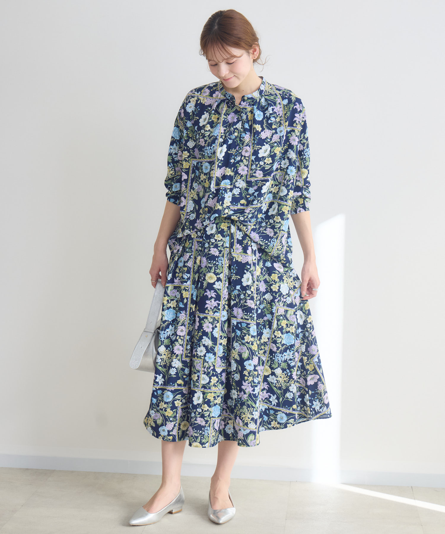 リバイバルアロマプリントスカート / KATHARINE ROSS | IKG crossing