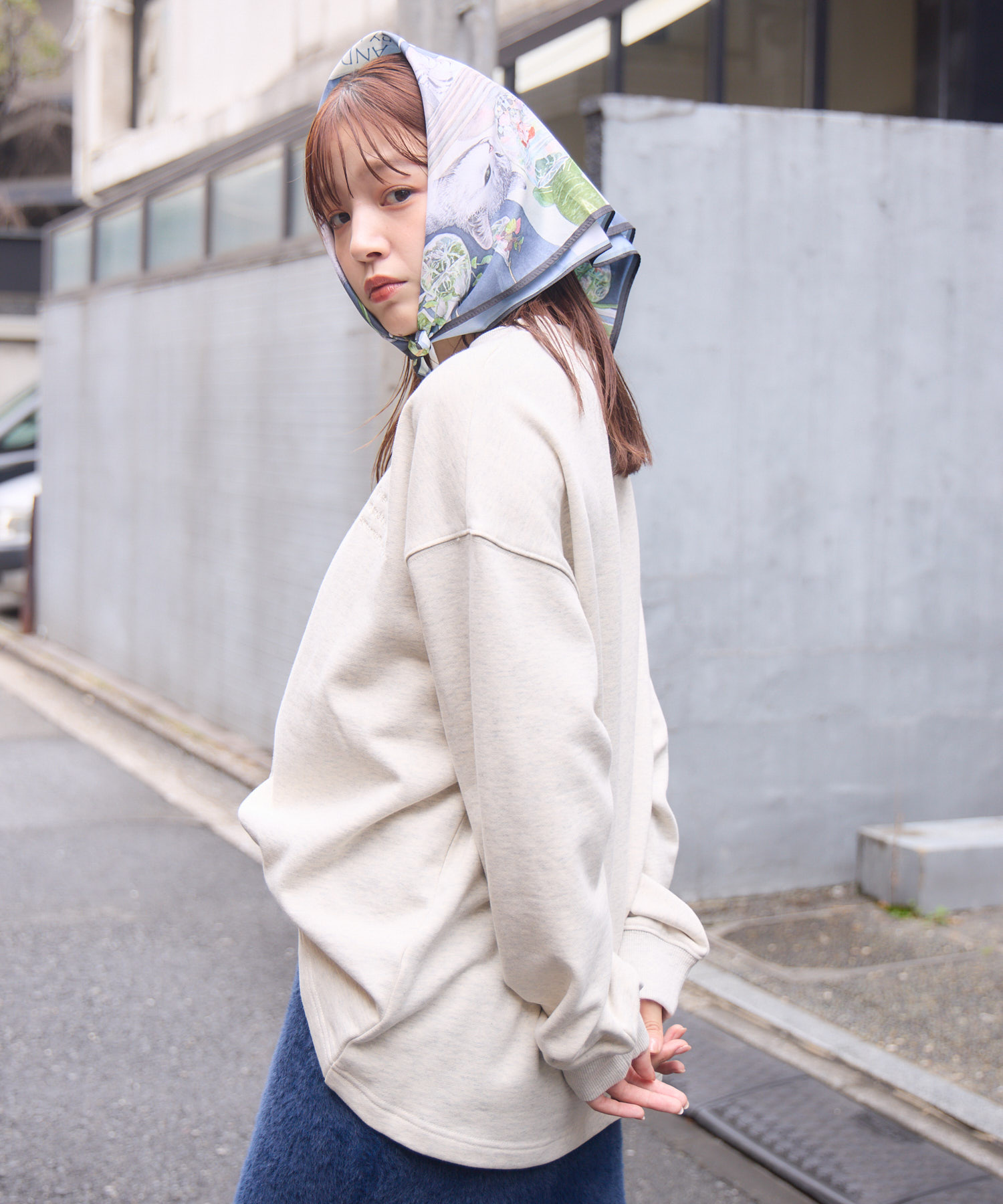 分かち合う日々』スカーフ / meeny miny | IKG crossing