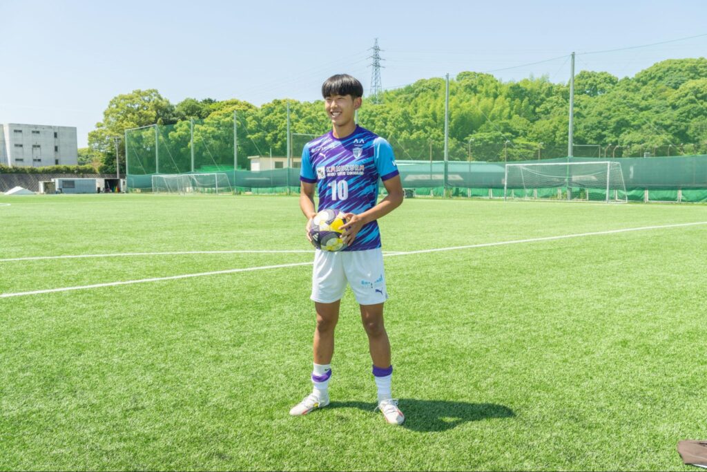 プロになるために飯塚高校に来た——初心を胸に走り続ける」（健康