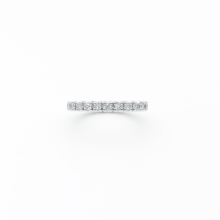 E002 ラボグロウンダイヤモンド/フルエタニティリング/0.66ct/#6