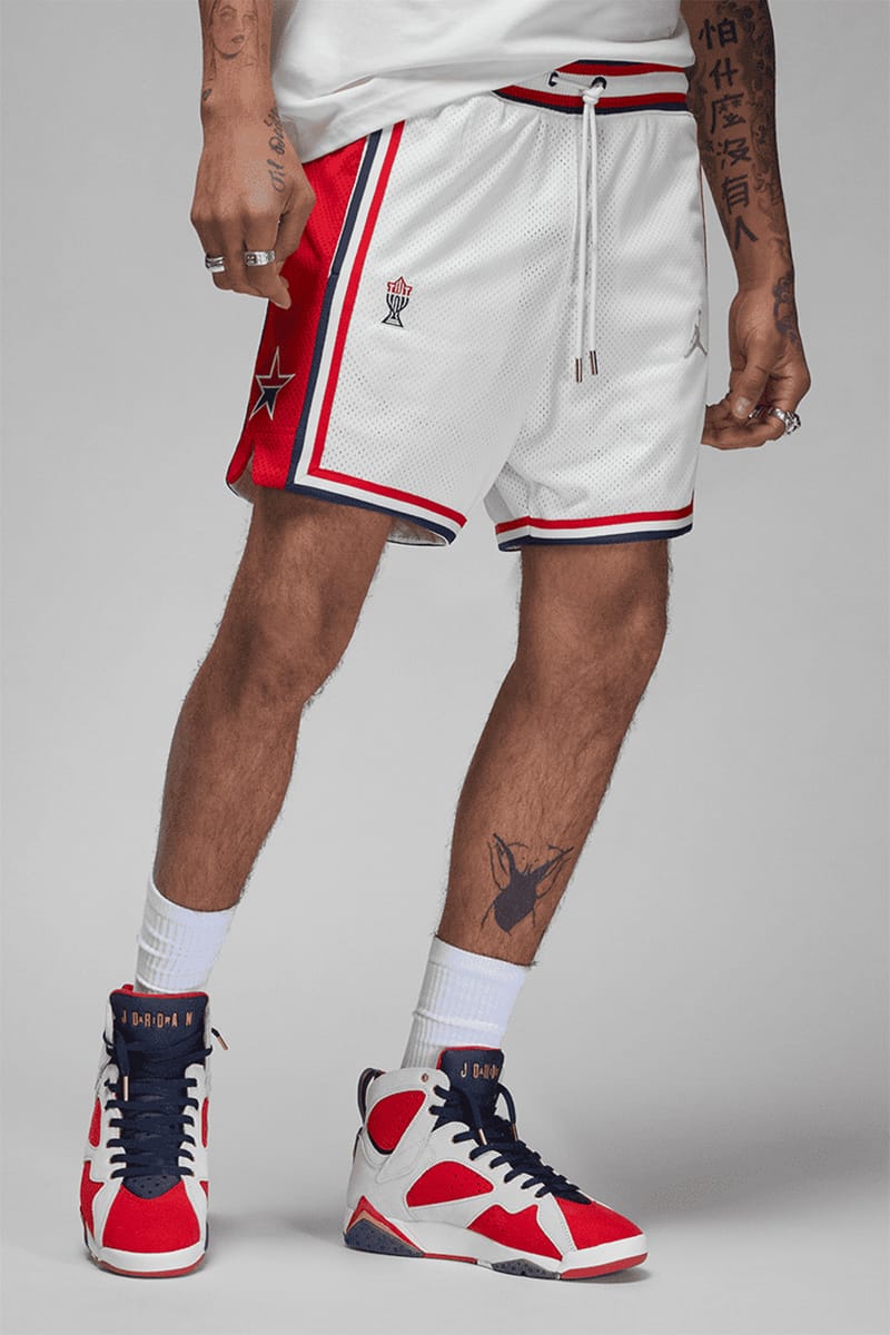 Trophy Room Jordan Jacket Game Shorts Practice Short | Hypebeast