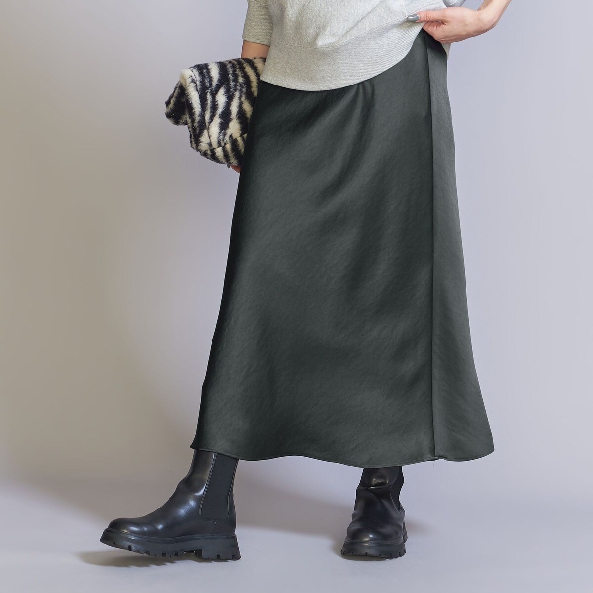 ポリエステル マーメイドフレアスカート | ビューティー＆ユース