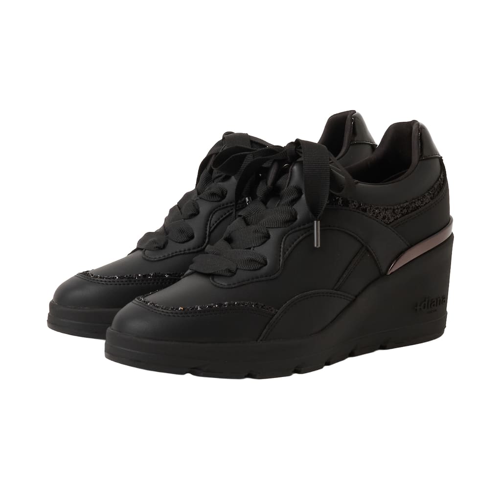 靴・バッグのダイアナ通販サイト ｜ グリッター シューズ 黒