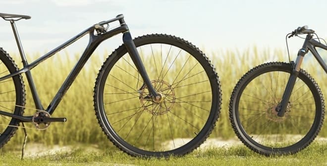 タイヤサイズを39インチにすると、自転車のデザインはこう変わる