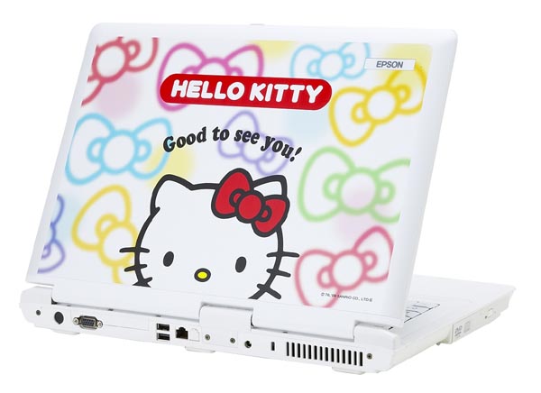 サンリオ、“ハローキティ”ノートPC第6弾「リボン」柄モデルを発売