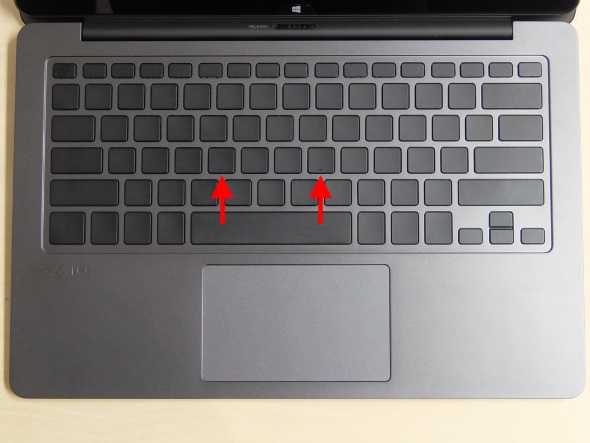 VAIO Z」の無刻印キーボードって使いこなせる？：HHKを思わせる玄人