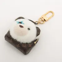 ヴィトン M02128 アドラブル ベア CX3234 チャーム PVC×レザー