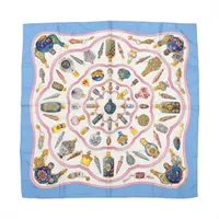 エルメス カレ90 BOLDUC AU CARRE ボルデュックチェック スカーフ