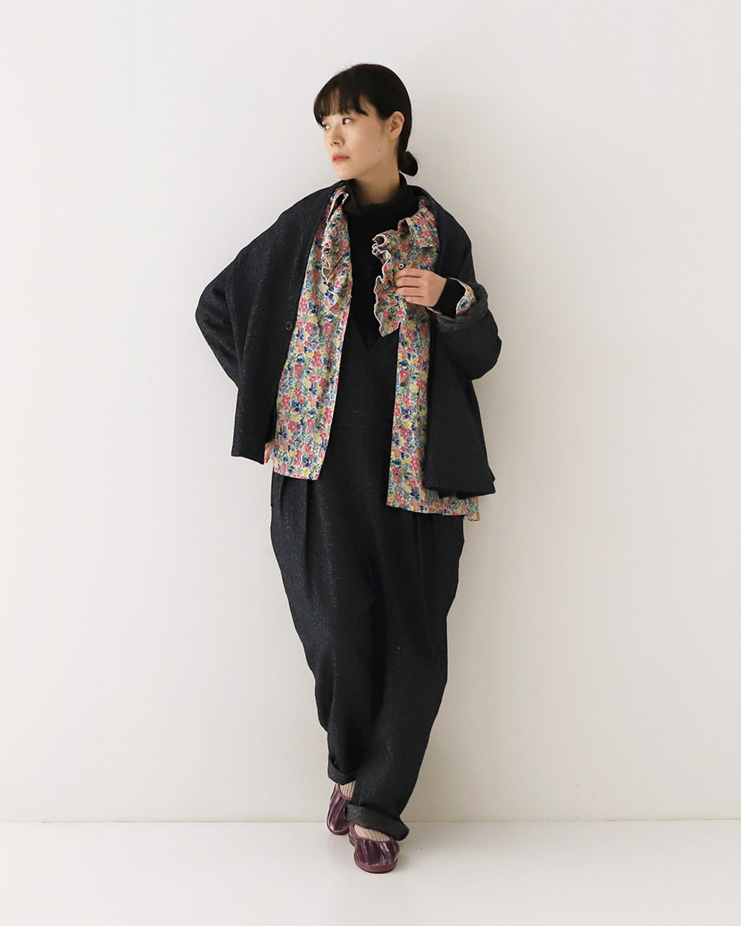 UpcycleLino WOOL BLEND DENIM｜nest Robe / CONFECT ONLINE SHOP