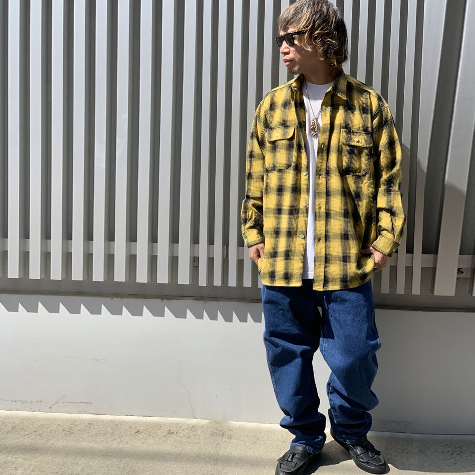 BIG MAC / FLANNEL CHECK L/S SHIRT