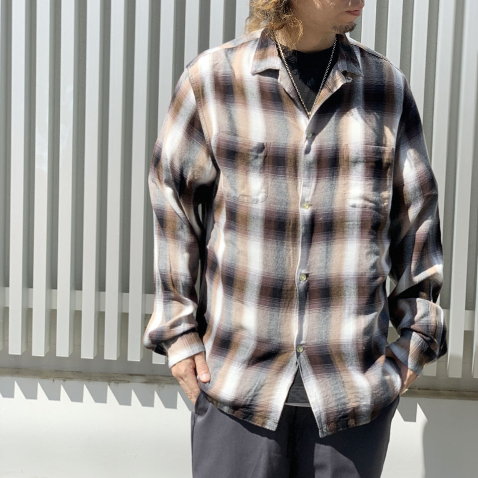 TOWN CRAFT / OMBRE 60S LOOP COLLAR SHIRTS