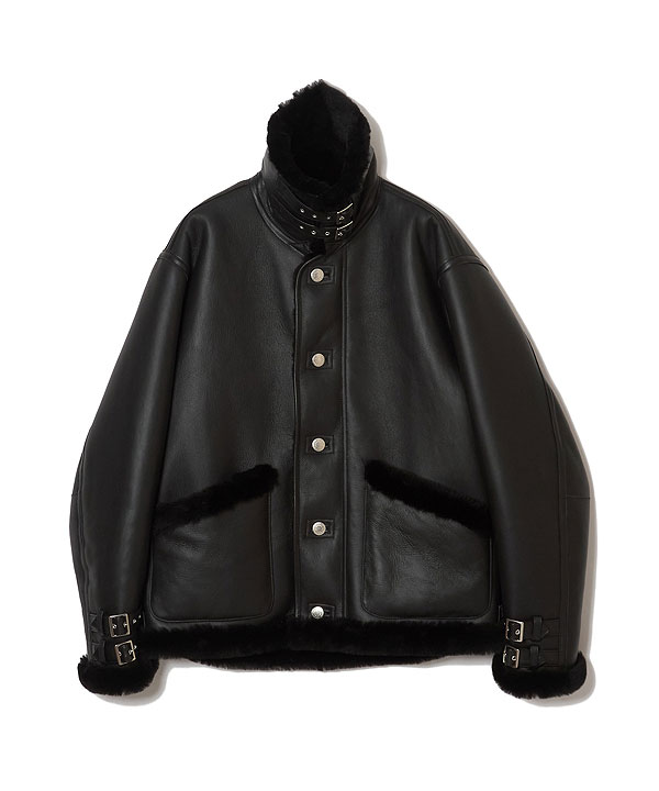 楽天市場】CRIMIE クライミー MOUTON LEATHER JACKET ジャケット