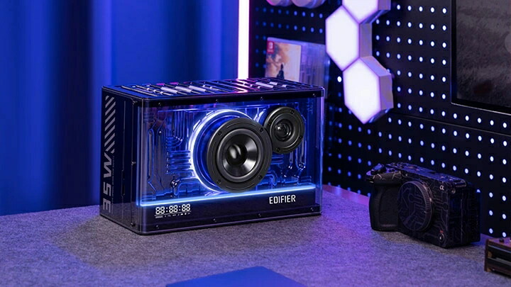 楽天市場】EDIFIER QD35 スピーカー Bluetooth 5.3 重低音 高音質 40W