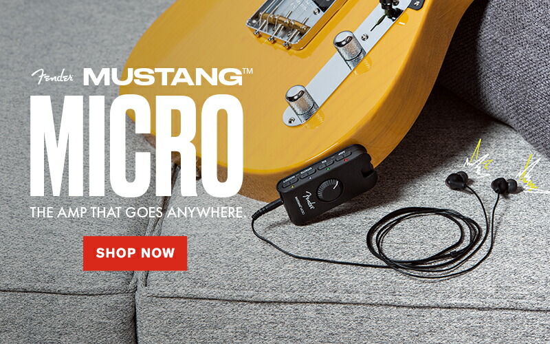 楽天市場】【国内正規品】Fender Mustang Micro 新品[フェンダー