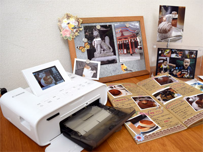 試用レポート： キヤノン コンパクトフォトプリンター SELPHY CP1200