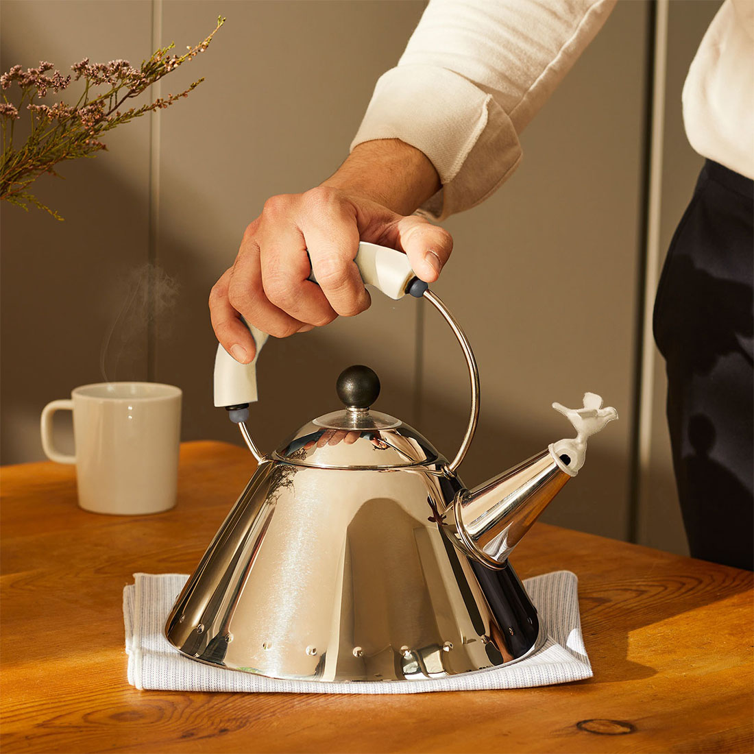 楽天市場】ALESSI WHISTLE KETTLE アレッシ ホイッスルケトル 9093