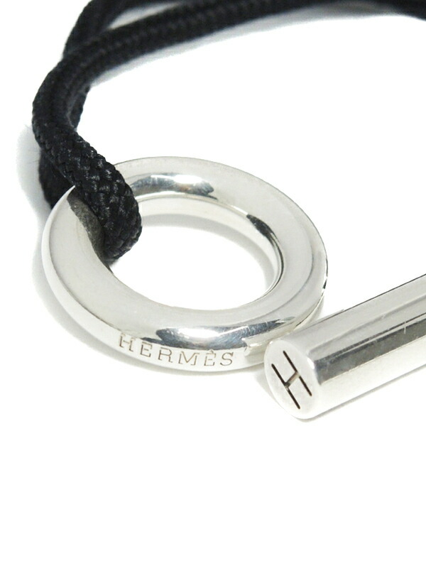 HERMES】【コード】エルメス『SILVER シェーヌダンクル スキッパー