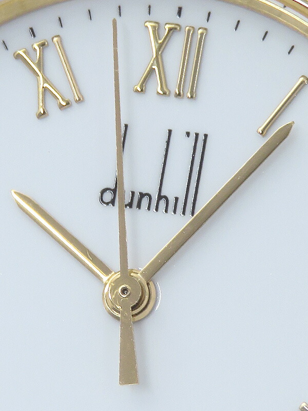 dunhill】ダンヒル『エリート』メンズ クォーツ 1ヶ月保証【中古